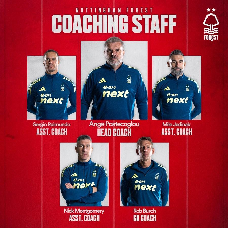 博鱼体育官方入口-诺丁汉森林官方：耶迪纳克等四人加入澳波教练组