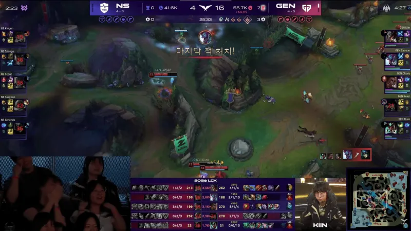 博鱼体育app下载-GEN 2-0 NS：Chovy梅尔统治全场，GEN运营压制轻取NS